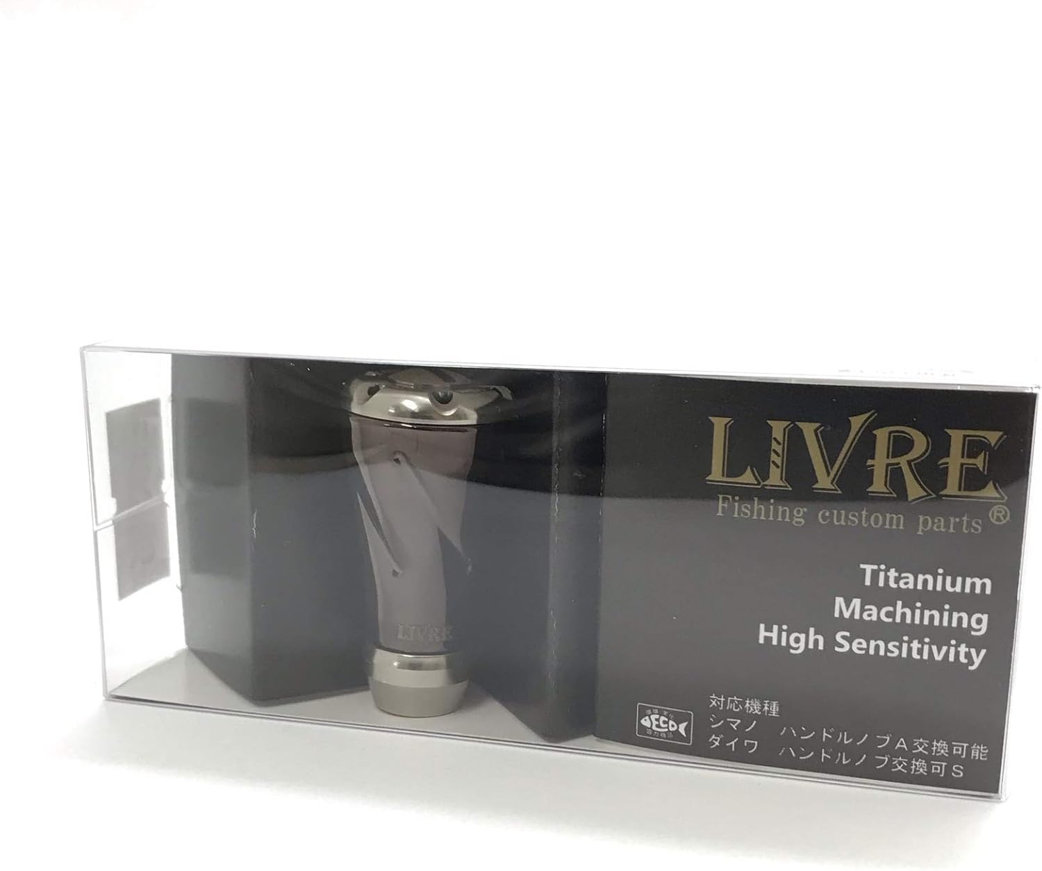 LIVRE チタンノブ Magia マージア 1個 シャンパン&ゴールド Magia